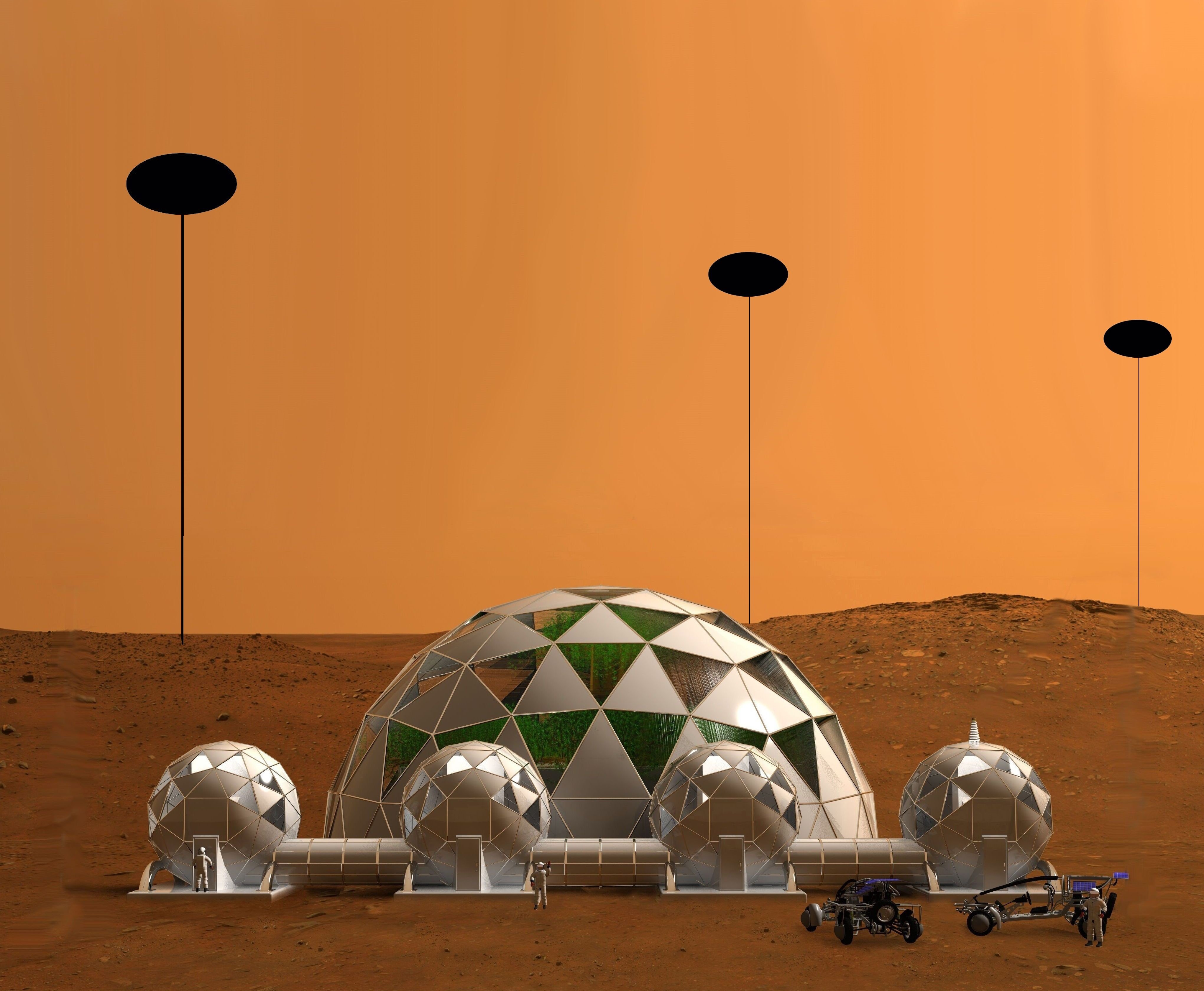 Cosmic rays interacting with Earth's atmosphere over the Middle East and Europe.